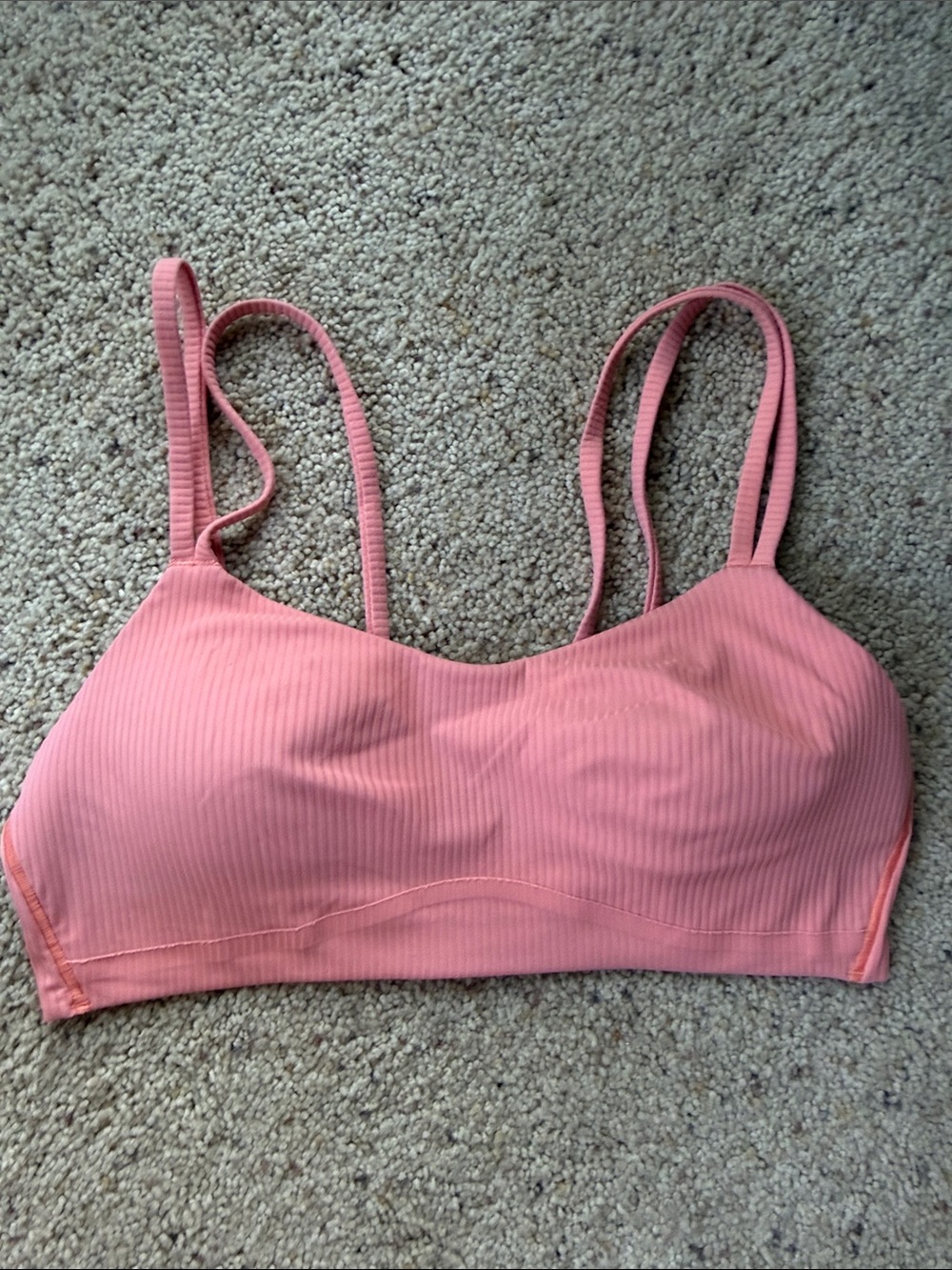 Lululemon Like a Cloud Bra Coral Size 6 - Picture 5 of 5